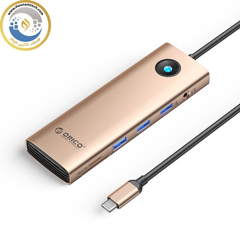 هاب داک استیشن 10 پورت Type-C مدل ORICO-PW11-10P