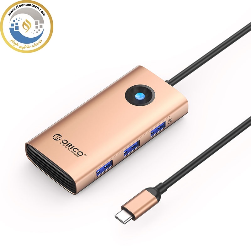 هاب داک استیشن 6 پورت Type-C مدل ORICO-PW11-6PR