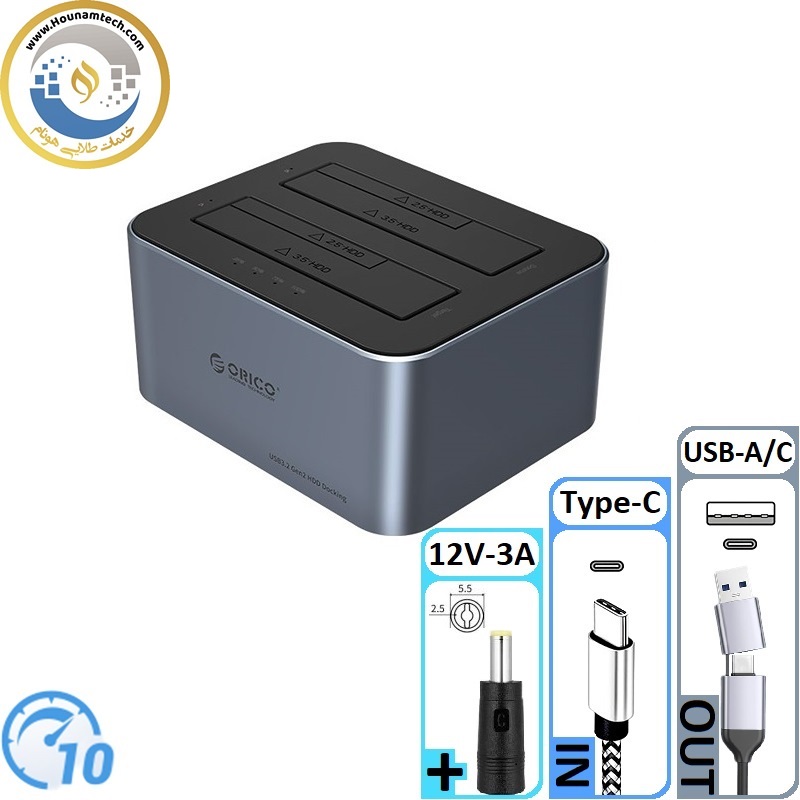  داک هارد اوریکو مدل ORICO-6626C3