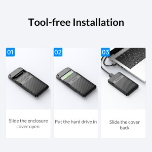 باکس هارد USB3.0 مدل ORICO-2577C3-V1