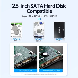 باکس هارد USB3.0 مدل ORICO 2520U3-V1