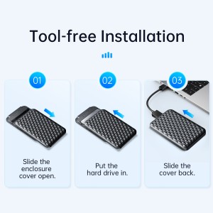 باکس هارد USB3.0 مدل ORICO 2520U3-V1