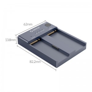 داک هارد و کپی کننده M.2 NVMe -SSD مدل ORICO AXM2S-G2-V1