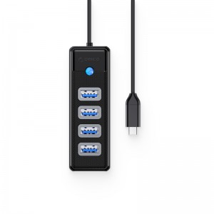 هاب 4 پورت USB-C مدل ORICO PW4U-C3