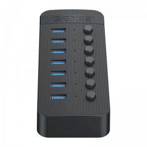 هاب 7 پورت کلید دار  USB3.0 مدل ORICO CT2U3-7AB