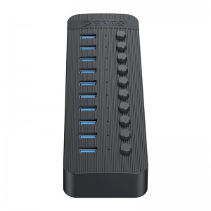 هاب 10 پورت کلید دار  USB3.0 مدل ORICO CT2U3-10AB