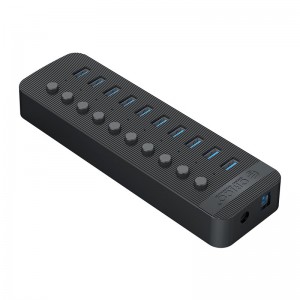 هاب 10 پورت کلید دار  USB3.0 مدل ORICO CT2U3-10AB