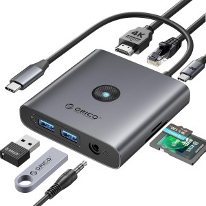 هاب داک استیشن 8 پورت Type-C مدل ORICO-FAX3-8PM