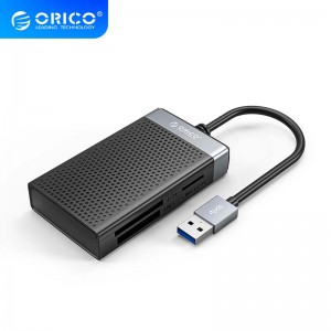 رم ریدر و کارت خوان USB3.0 چهار پورت مدل ORICO CL4T-A3