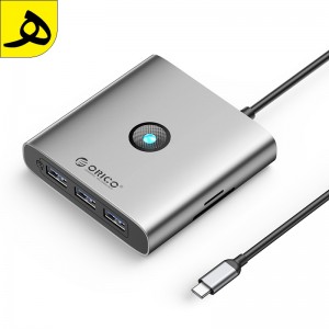هاب داک استیشن 8 پورت Type-C مدل ORICO-FAX3-8PM