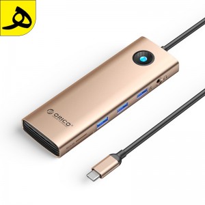 هاب داک استیشن 10 پورت Type-C مدل ORICO-PW11-10P