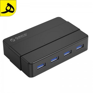 هاب 4 پورت USB-3.0 با آداپتور مدل  ORICO H4928-U3-V1