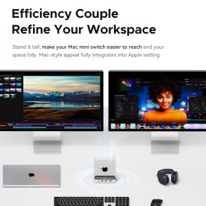 داک توسعه تایپ سی اوریکو مدل VS10 - با اسلات M.2 و خروجی تصویر 4K