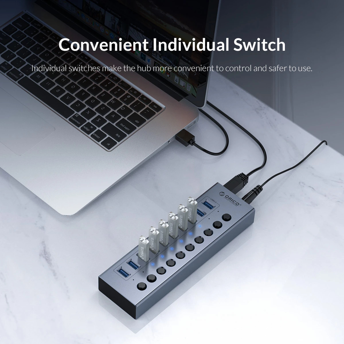 هاب ORICO-BT2U3-