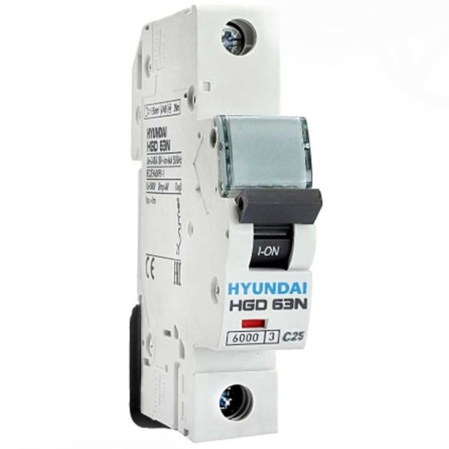 کلید مینیاتوری تک‌فاز ۲۵ آمپر