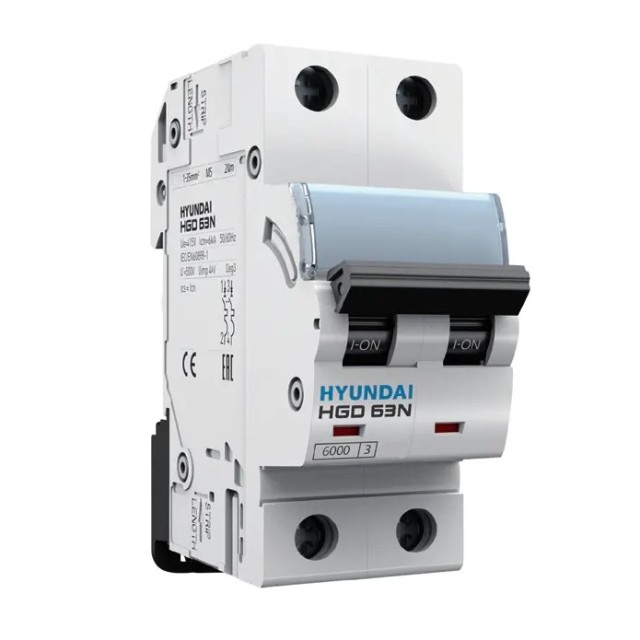 کلید مینیاتوری دو فاز ۴۰ آمپر