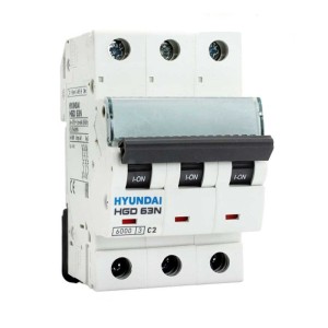 کلید مینیاتوری سه‌فاز ۲ آمپر