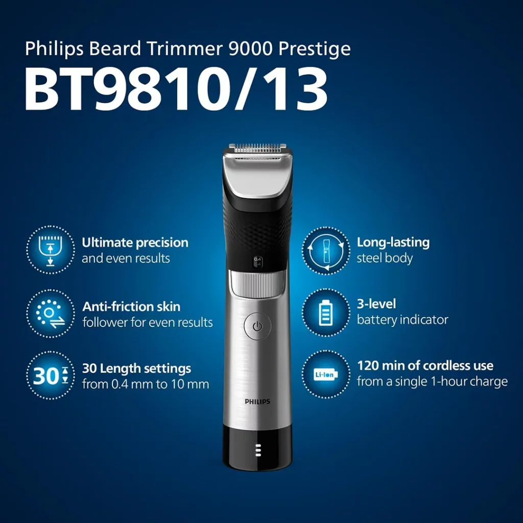 ریش تراش فیلیپس مدل PHILIPS BT9810
