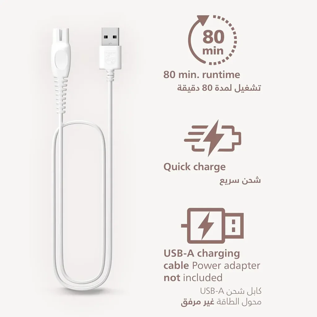 ماشین اصلاح بدن بانوان فیلیپس مدل PHILIPS BRL138