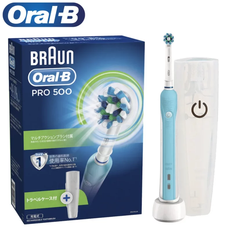 قیمت مسواک برقی اورال بی مدل ORAL B Cross Action PRO 500 آبی