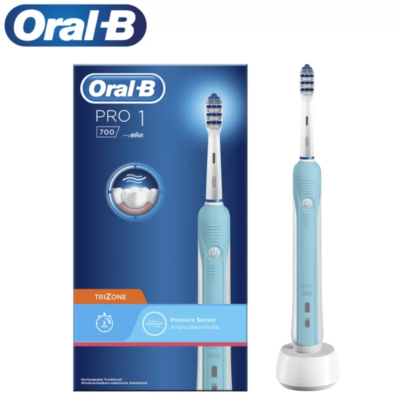 مسواک برقی اورال بی مدل ORAL B TRi Zone PRO1-700 آبی