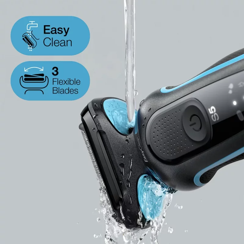ریش تراش براون مدل 51M1000s؛ نظافت دستگاه با سیستم EasyClean