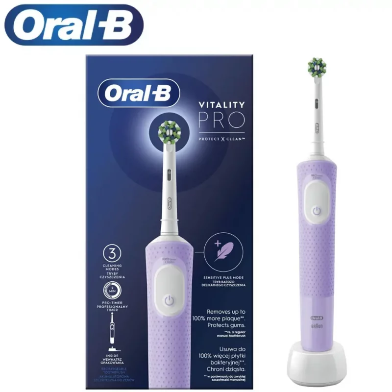 مسواک برقی اورال بی مدل ORAL B  Vitality Pro  یاسی