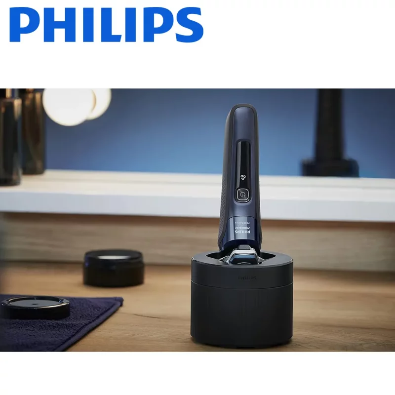 ریش تراش فیلیپس مدل S7885/50؛ تمیزکردن دستگاه با پایه Quick Clean Pod