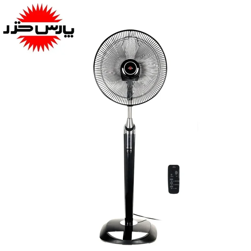 پنکه ایستاده ریموت دار پارس خزر مدل شیبا Shiba
