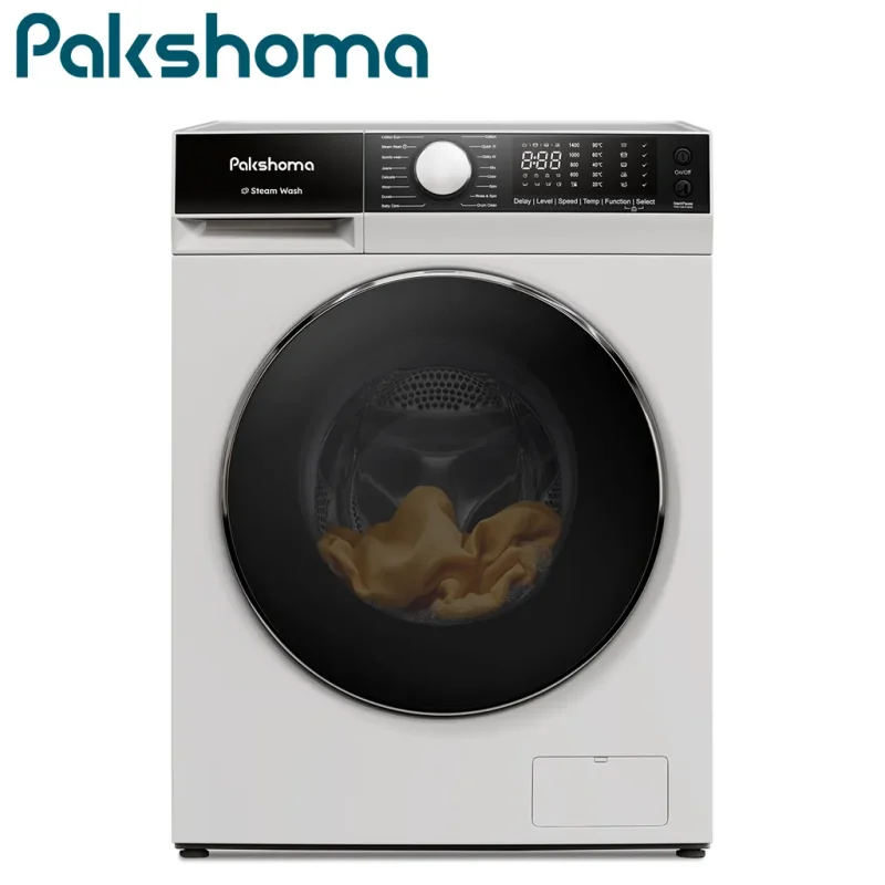 ماشین لباسشویی 9 کیلو پاکشوما مدل L9 W سفید
