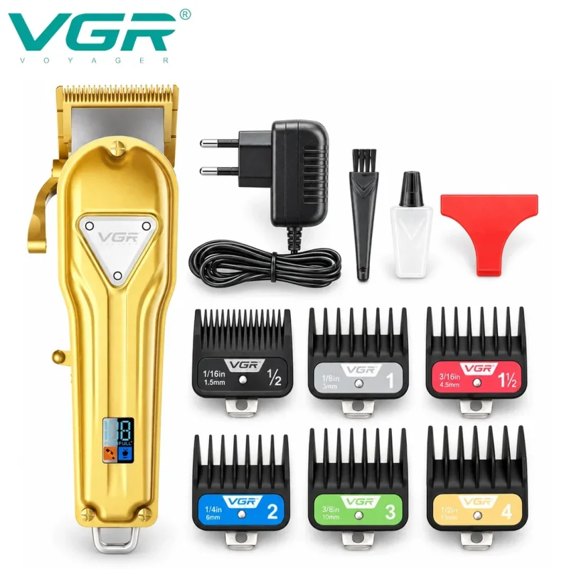 ماشین اصلاح وی جی آر مدل VGR V-140 طلایی