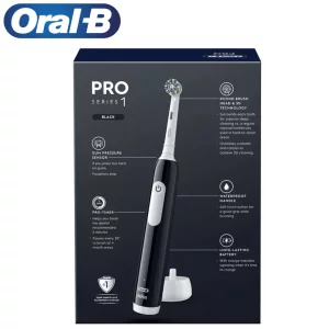 مسواک برقی اورال بی مدل ORAL B Pro Series 1 مشکی + کیف نگهدارنده