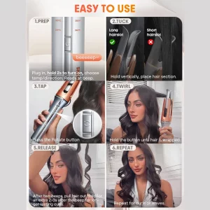 فر کننده مو  شیگلم اصل (کرلی حرفه ای با ضمانت) SHEGLAM