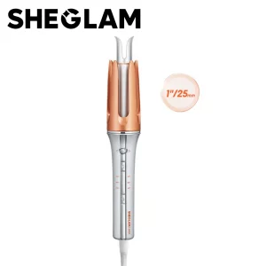 فر کننده مو شیگلم اصل (کرلی حرفه ای با ضمانت) SHEGLAM سایز 32mm