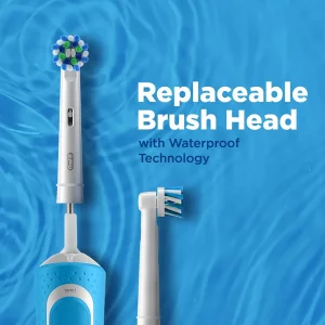 مسواک برقی اورال بی مدل ORAL B Vitality Cross Action D100 آبی
