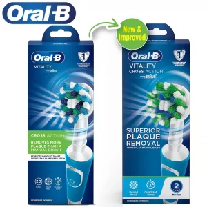 مسواک برقی اورال بی مدل ORAL B Vitality Cross Action D100 آبی