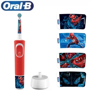 مسواک برقی کودک اورال بی مدل ORAL B Spiderman + کیف نگهدارنده