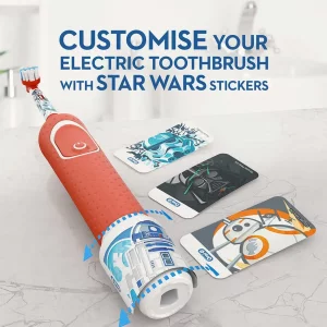 مسواک برقی کودک اورال بی مدل ORAL B Star Wars + کیف نگهدارنده