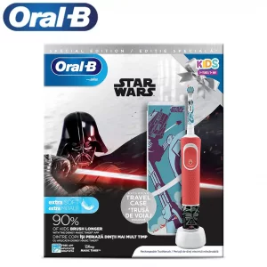 مسواک برقی کودک اورال بی مدل ORAL B Star Wars + کیف نگهدارنده