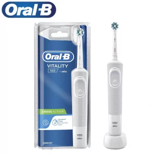 مسواک برقی اورال بی مدل ORAL B Vitality Cross Action D100 سفید