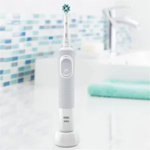 مسواک برقی اورال بی مدل ORAL B Vitality Cross Action D100 سفید