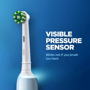 مسواک برقی اورال بی مدل ORAL B PRO SERIES 3 آبی + دو عدد سری اضافه