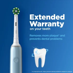 مسواک برقی اورال بی مدل ORAL B PRO SERIES 3 آبی + دو عدد سری اضافه