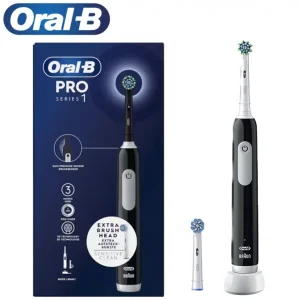 مسواک برقی اورال بی مدل Pro Series 1 مشکی + یک عدد سری اضافه