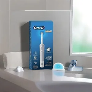 مسواک برقی اورال بی مدل ORAL B Vitality Easy Clean D100 سفید