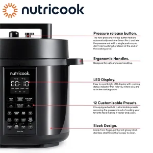 مولتی کوکر نوتریکوک مدل NUTRICOOK SP204K