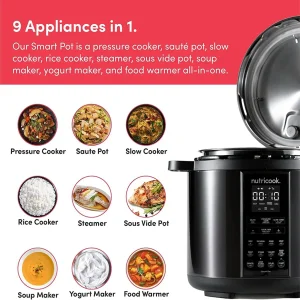 مولتی کوکر نوتریکوک مدل NUTRICOOK SP204K