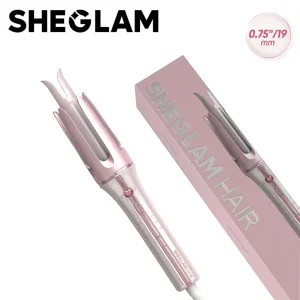 فر کننده مو شیگلم صورتی SHEGLAM سایز 19 میل
