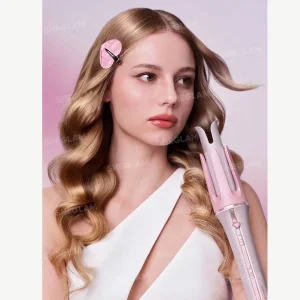 فر کننده مو شیگلم صورتی SHEGLAM سایز 32 میل
