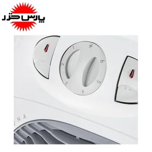 فن هیتر پارس خزر SH2000E، کلیدهای توان و ترموستات